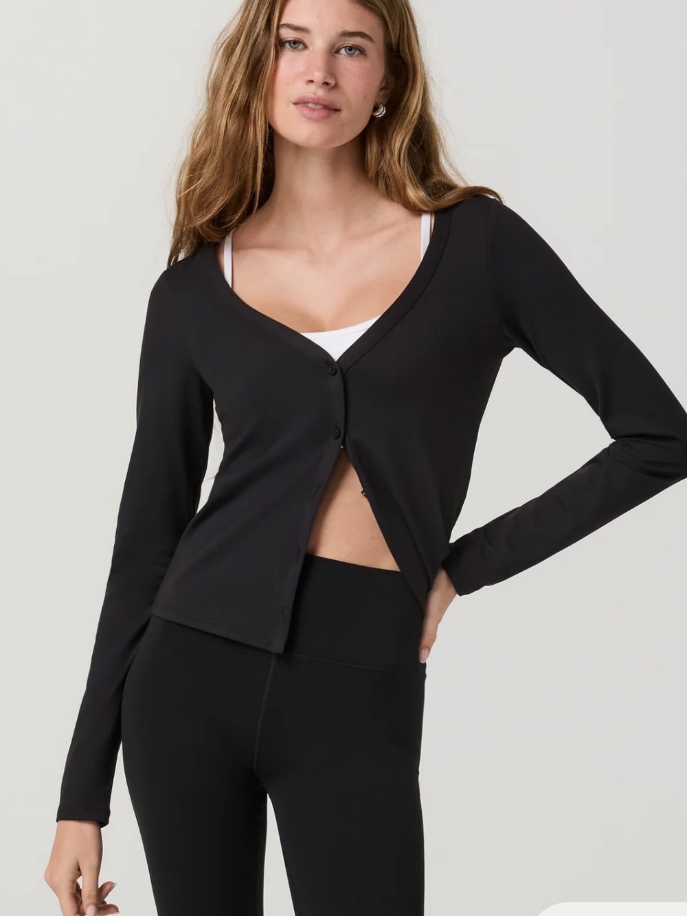 LS Halo V- Neck Cardigan
